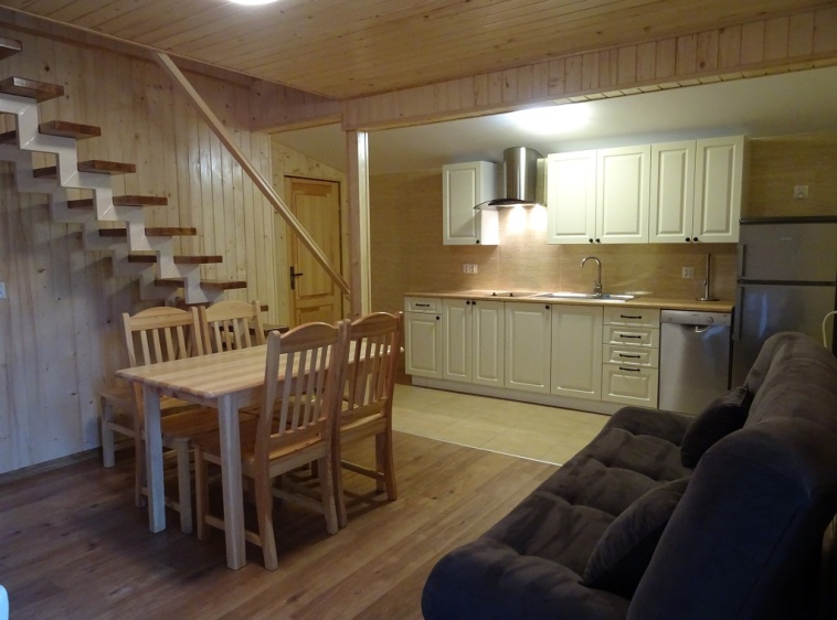 Green Park Dębki Domek nr 1 Pok&oacute;j dzienny